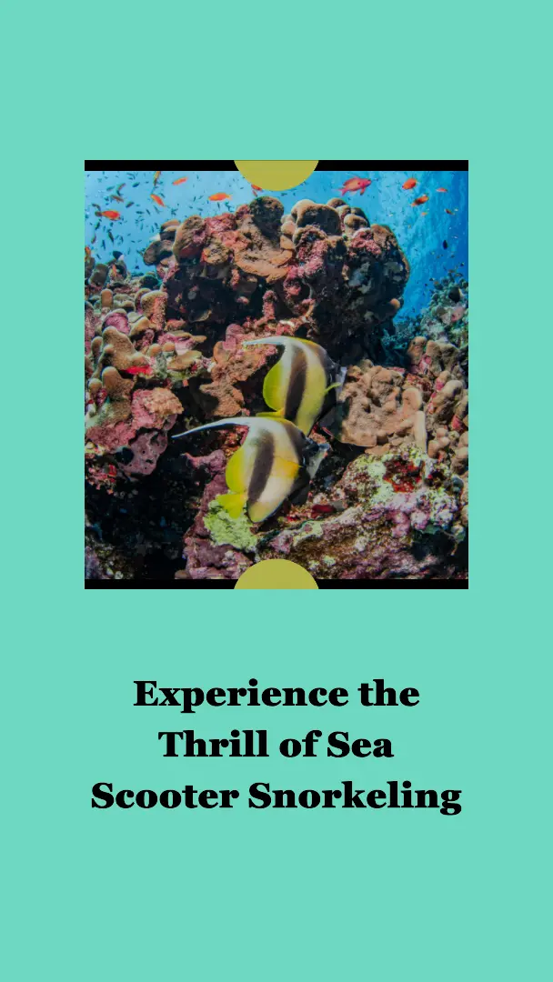 Sea scooter snorkeling O’ahu