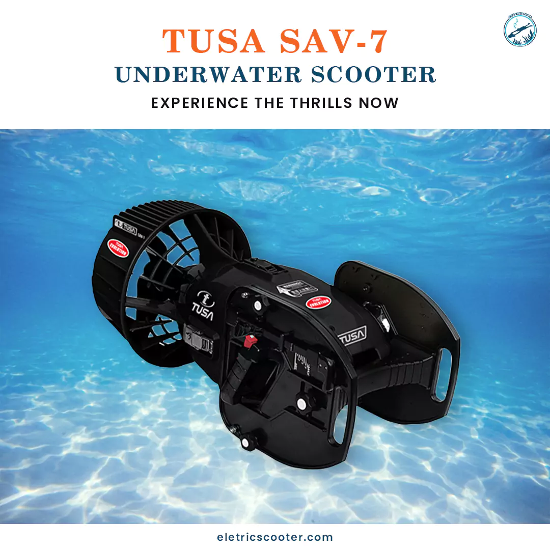 Tusa Sav 7 underwater scooter: Specialty, Design, Features